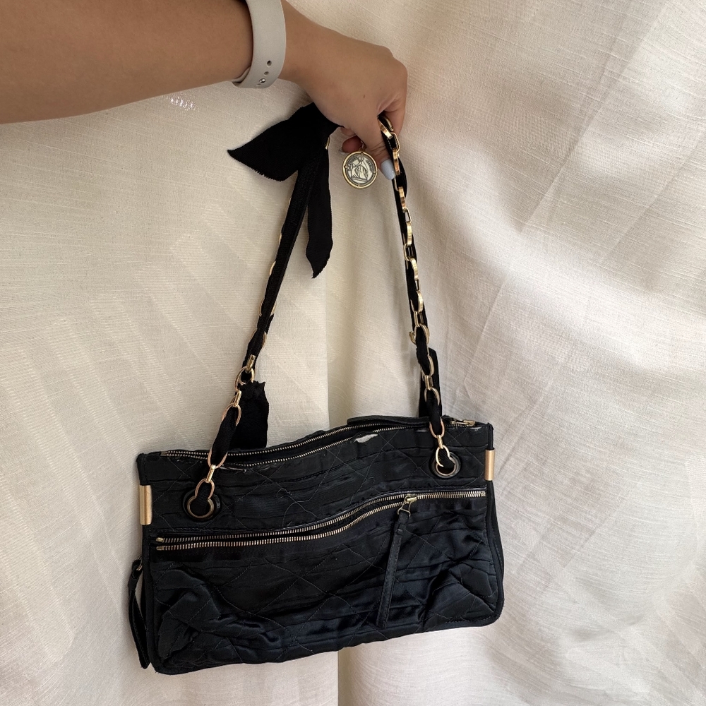 Lanvin Satin Chain Tote
